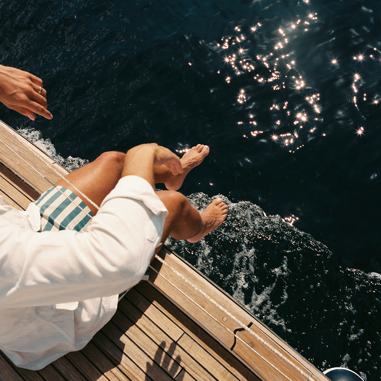 Sailing from Anthony Quinn Bay to Kallithea