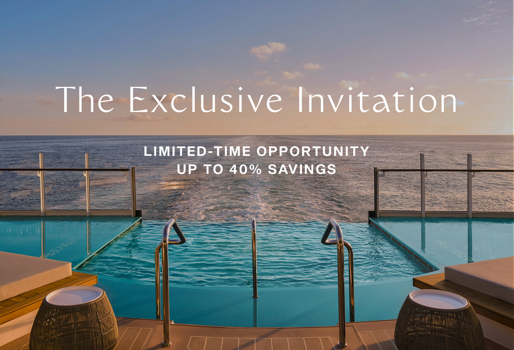 Experience Ocean Travel, Redefined